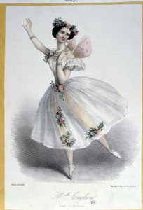 Maria Taglioni (1804-84) w "Sylfidce, pamiątce pożegnania", ok. 1832 r.